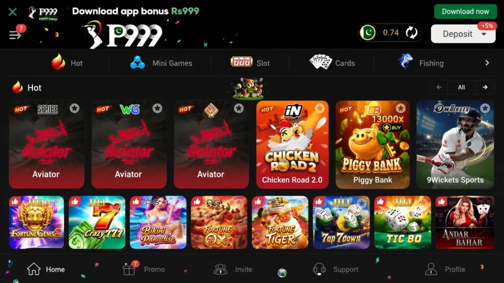 P999 Game 