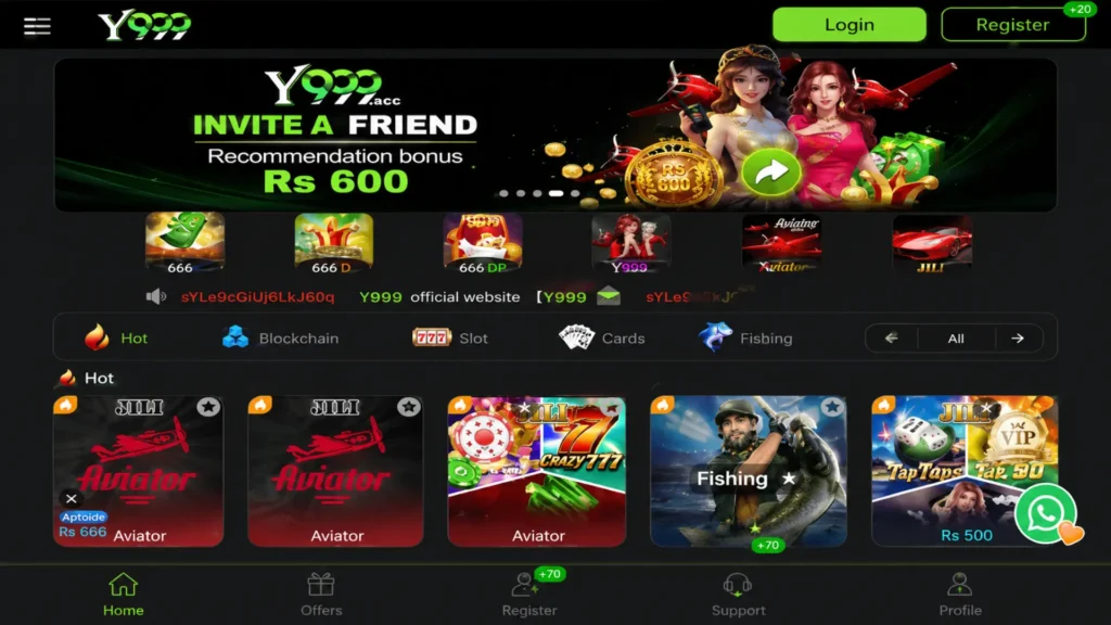 Y999 Game 